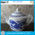 white wholesale high quality porcelain chinese dragon tea pots